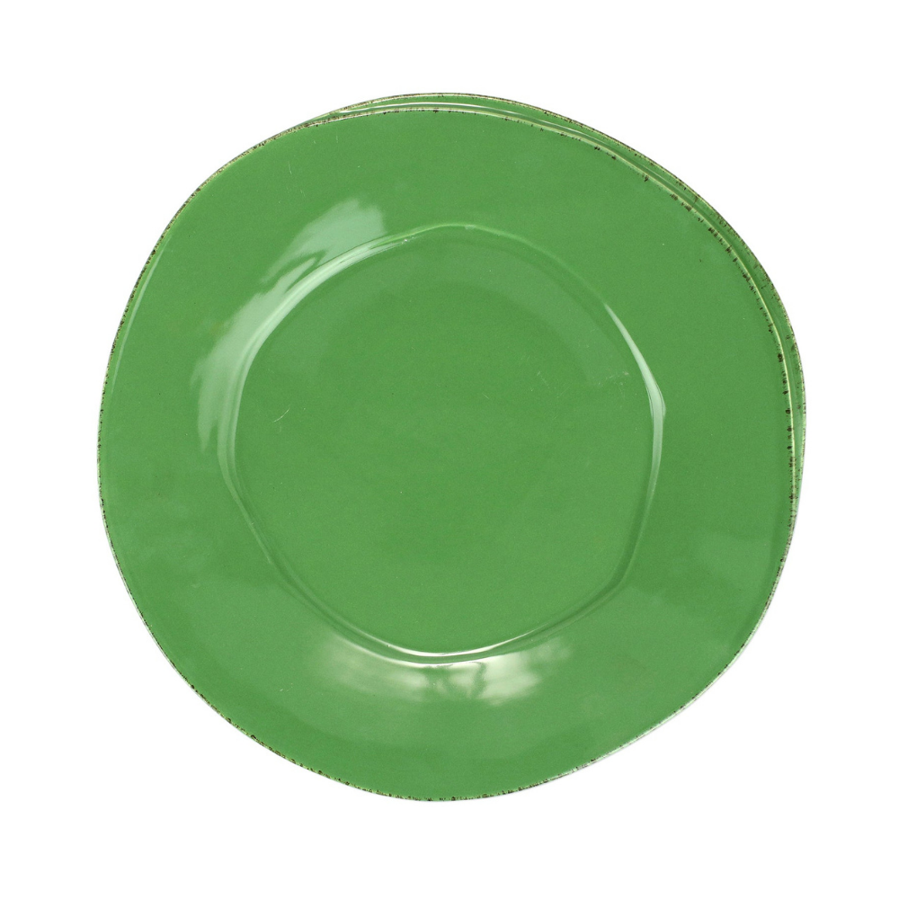 VIETRI LASTRA GREEN EUROPEAN DINNER PLATE