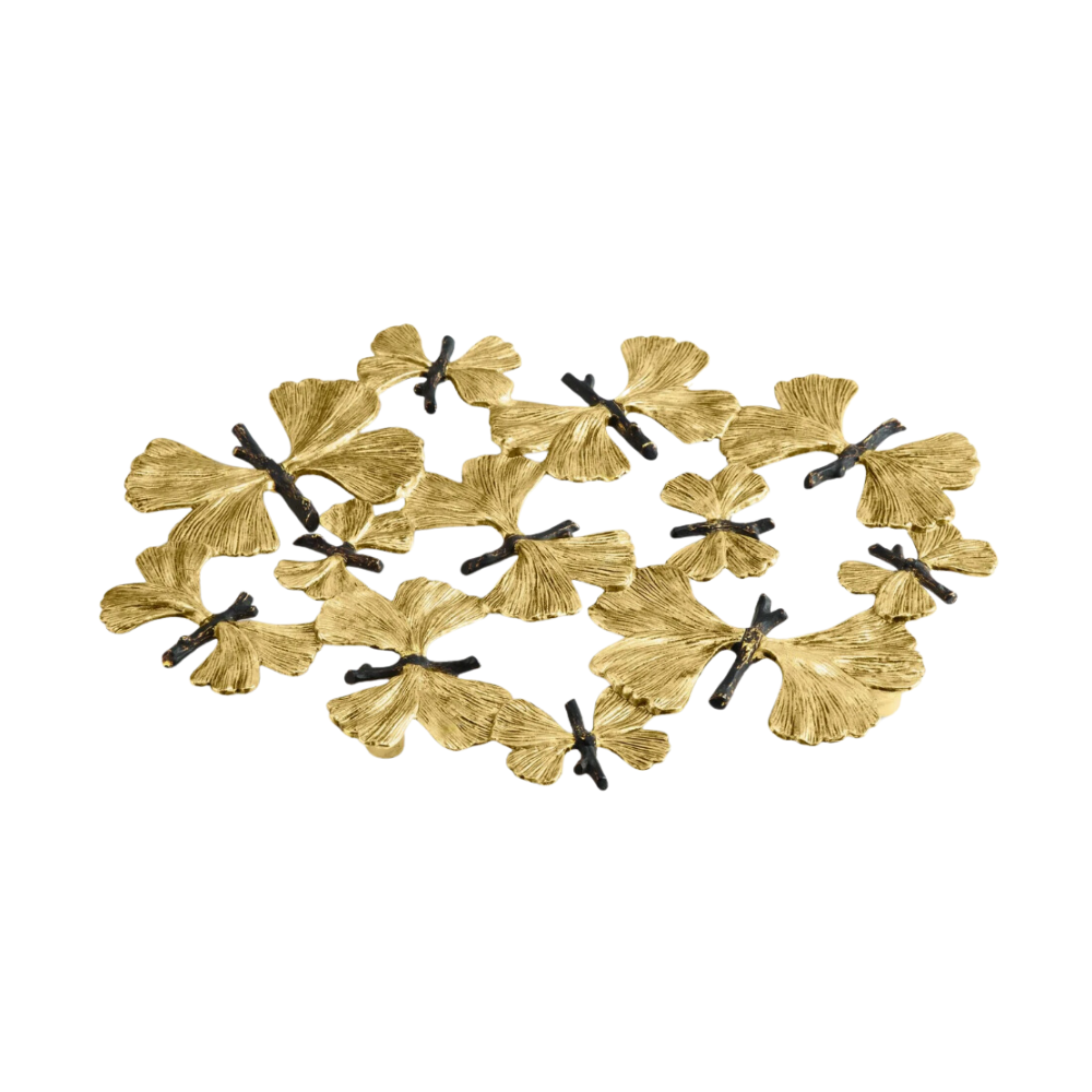 MICHAEL ARAM Butterfly Ginkgo Trivet