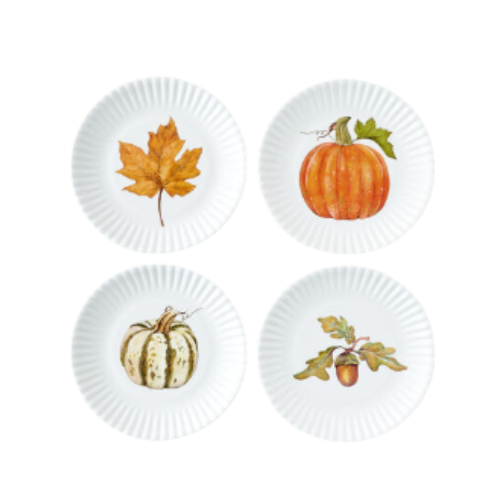 180 DEGREES Individually Sold Fall Melamine Plates