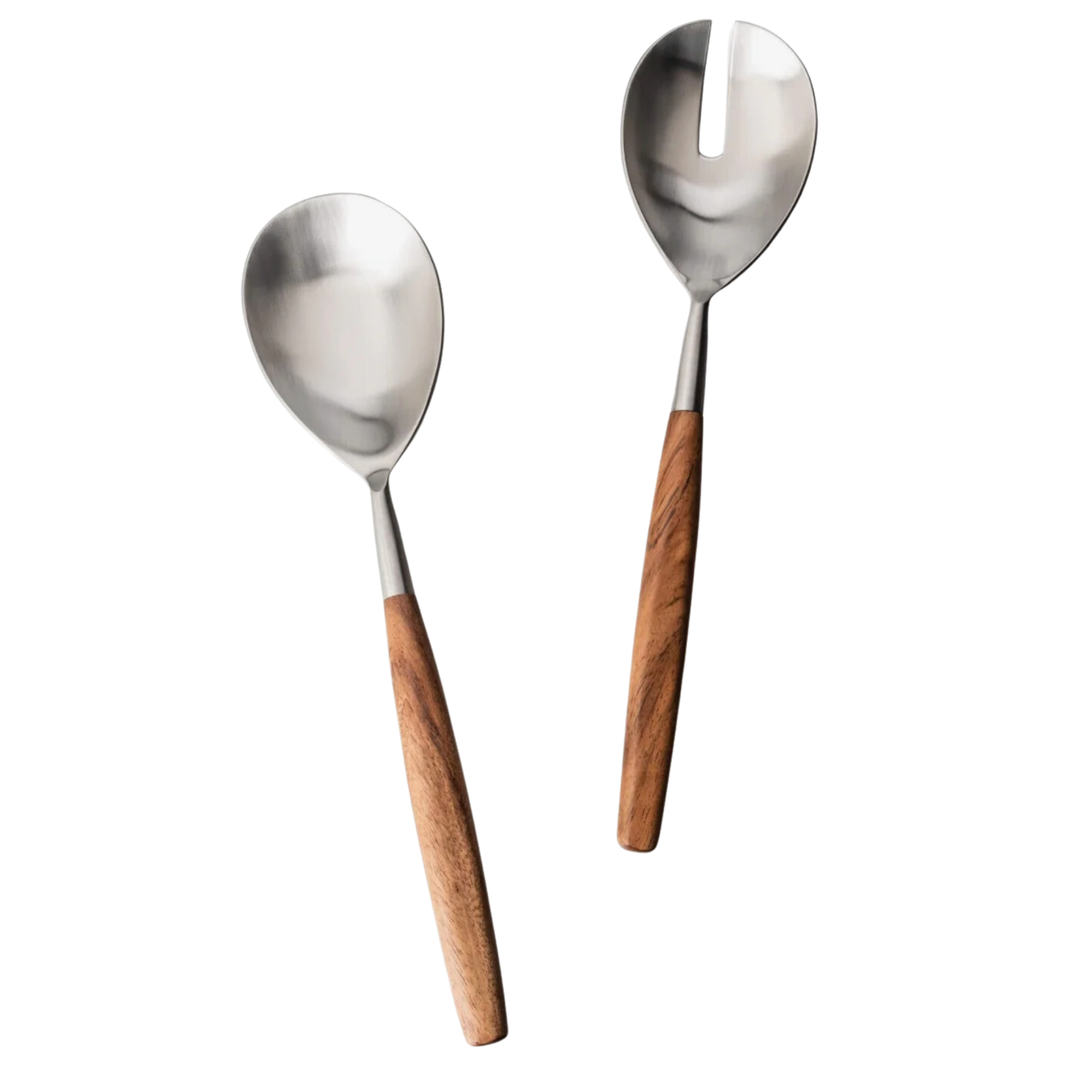 SIMON PEARCE Barre 2 Piece Serving Set