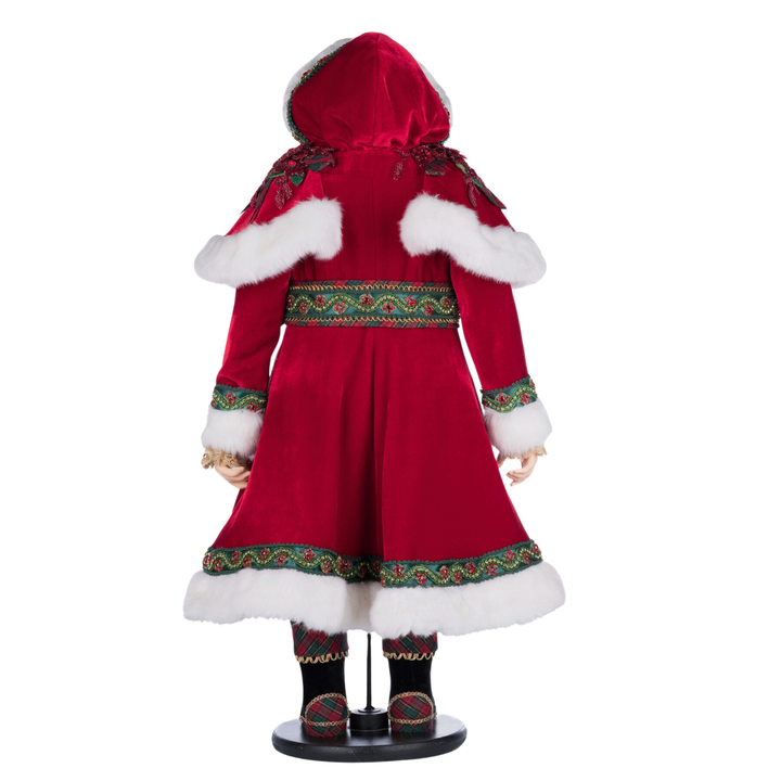 KATHERINE'S Christopher Magic Santa Doll Decor