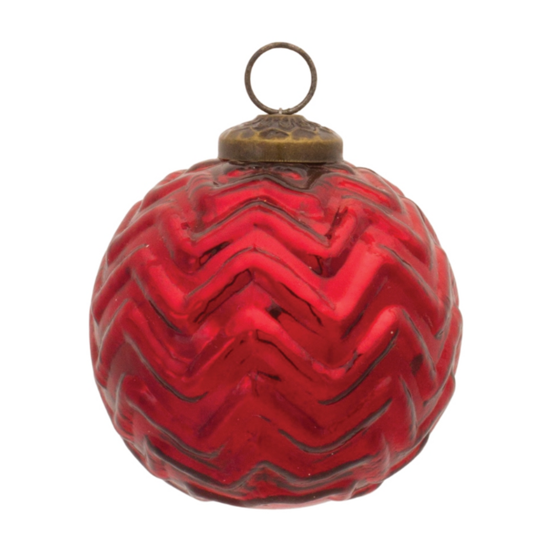 MELROSE Small Red Christmas Ball Ornaments