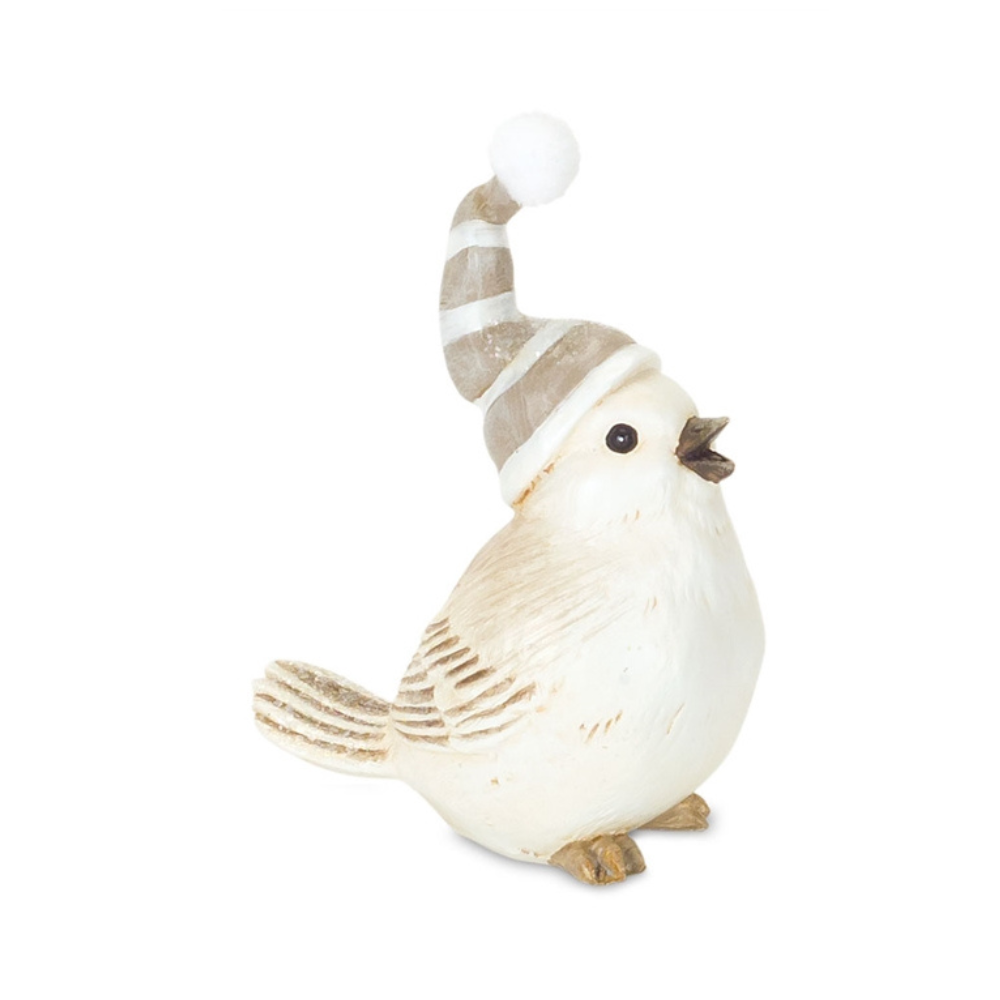 MELROSE WINTER BIRD WITH HAT