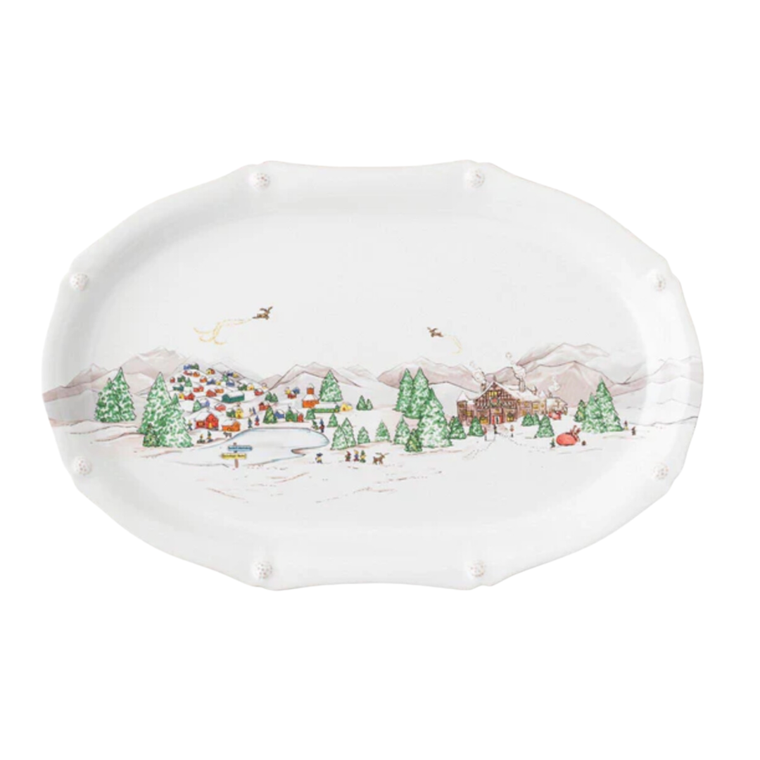 JULISKA Berry And Thread North Pole Platter