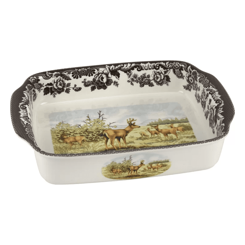 SPODE Woodland Deer Lasagne Dish