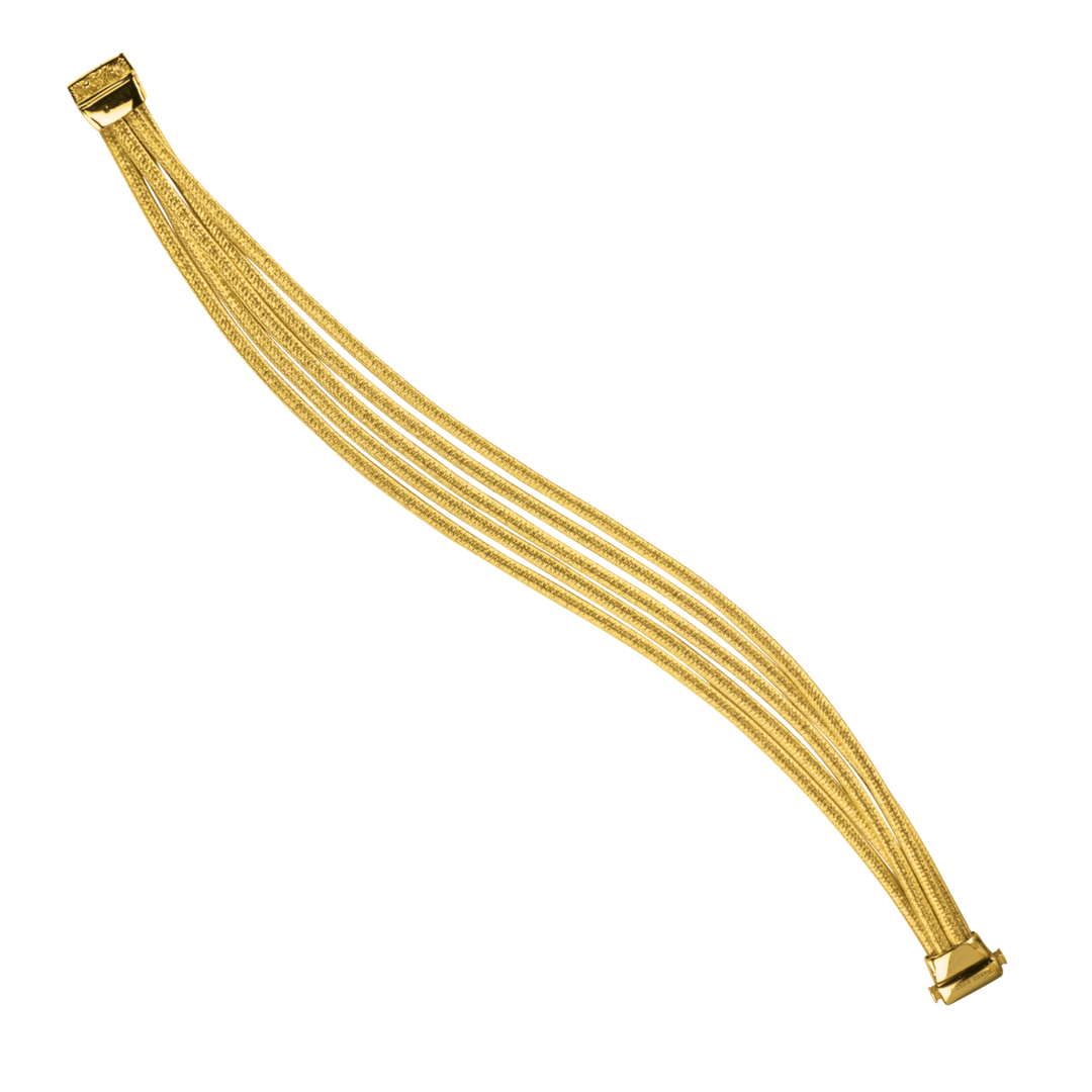 MARCO BICEGO Cairo 18K Yellow Gold 5 Strand Bracelet Default Title