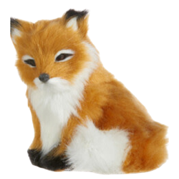 RAZ IMPORTS Individually Sold Brown Fox Ornament