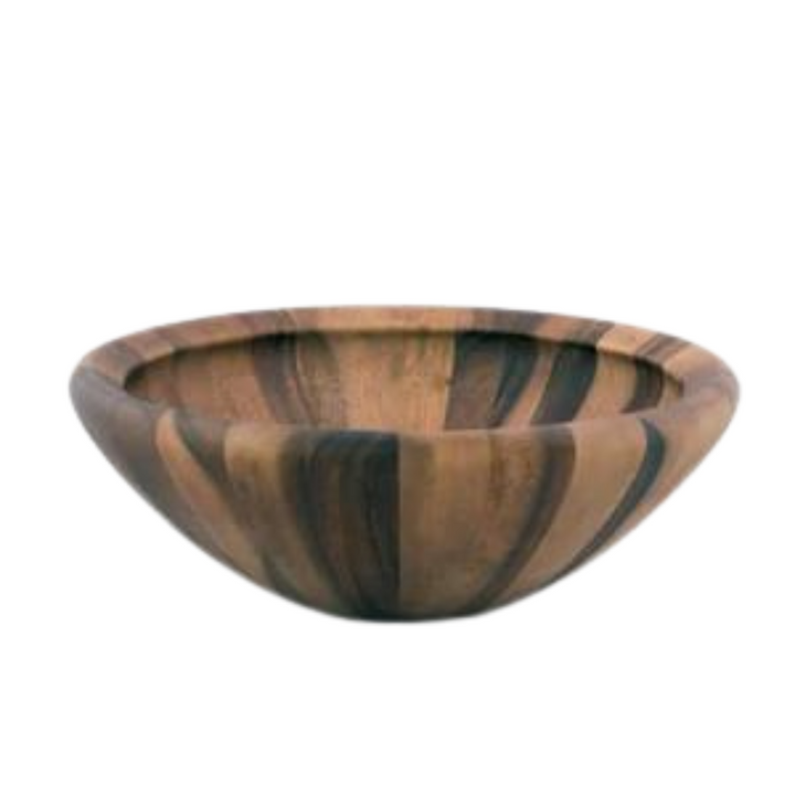 VAGABOND HOUSE SALINAS STYLE WOODEN ACACIA LARGE SALAD BOWL