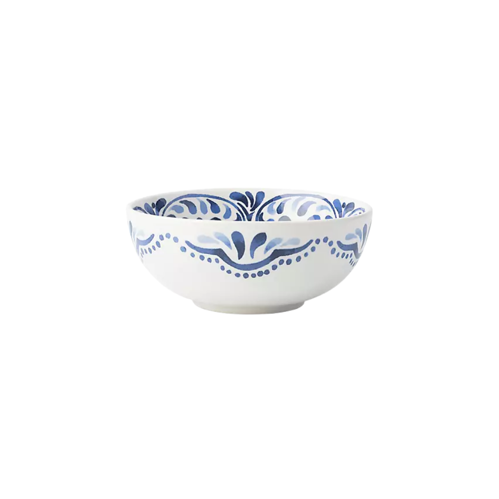 JULISKA IBERIAN INDIGO CEREAL/ICE CREAM BOWL