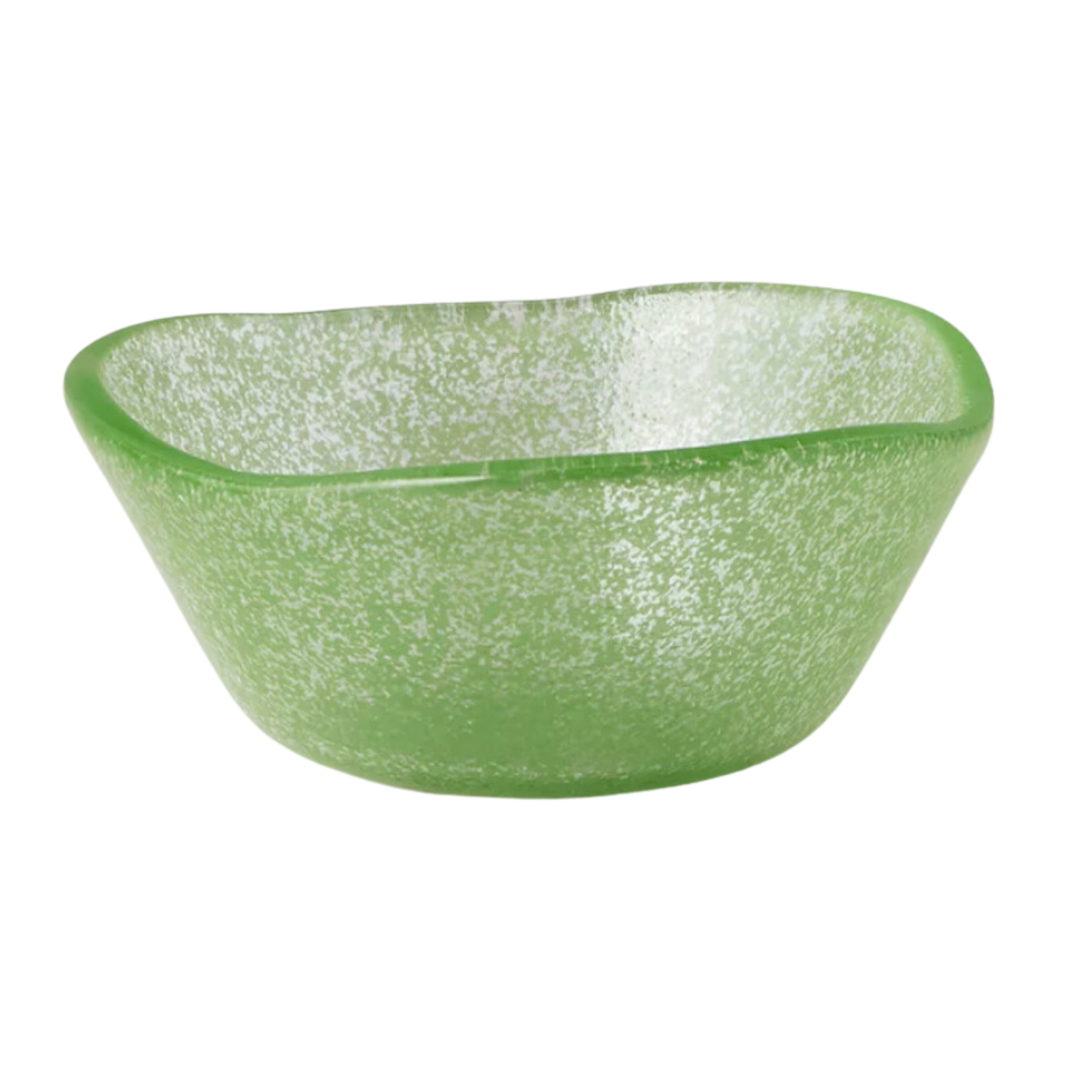 ETUHOME Green Glass Dipping Bowl