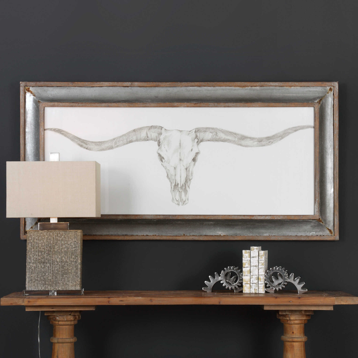 UTTERMOST WESTERN SKULL MOUNT