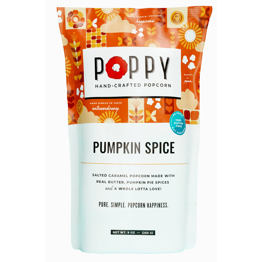 POPPY HANDCRAFTED POPCORN Fall Pumpkin Spice Popcorn