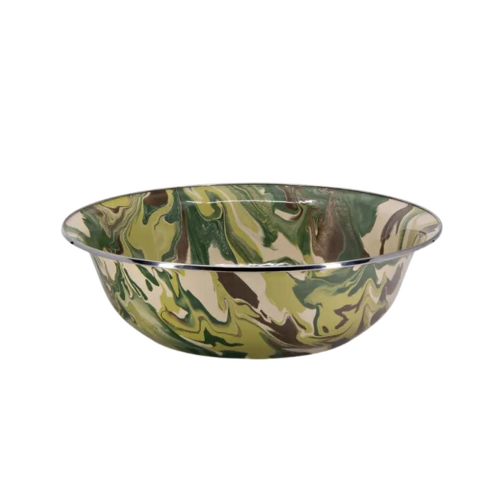 GOLDEN RABBIT Camouflage Serving Bowl