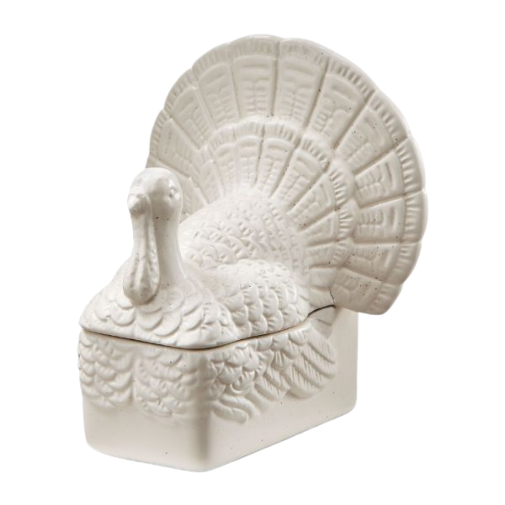 TAG TURKEY BUTTER DISH