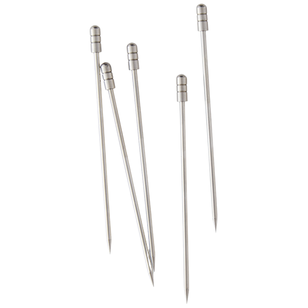 RSVP STAINLESS COCKTAIL PICK SET/16