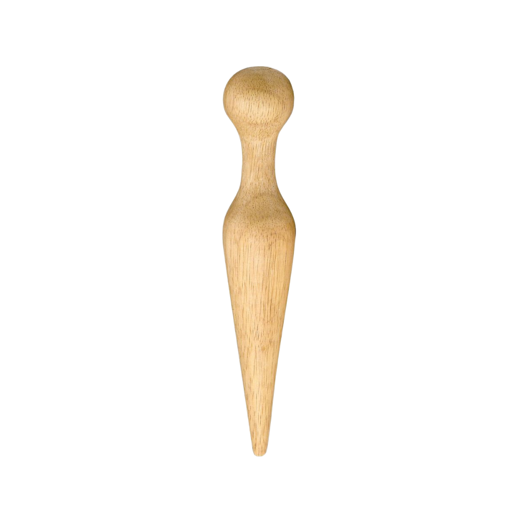 HAROLD IMPORTS Wooden Pestle Pusher For Chinos