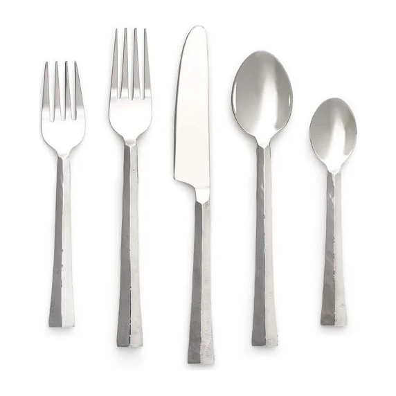 SIMON PEARCE Charlotte Flatware 5/PC Place Setting