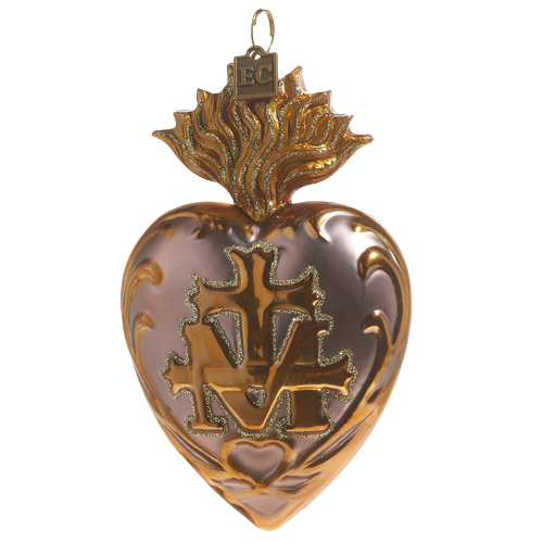 RAZ IMPORTS SACRED HEART ORNAMENT