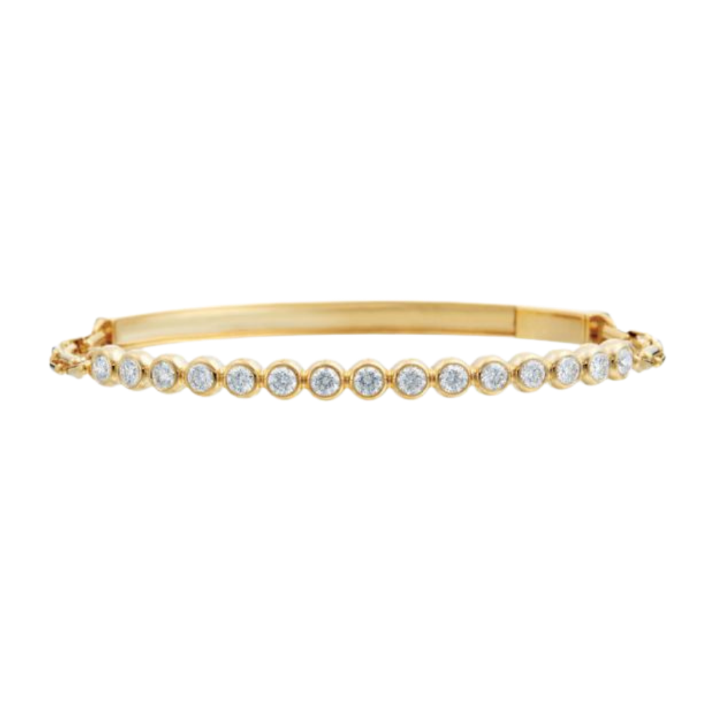 GUMUCHIAN 18K YELLOW GOLD DIAMOND MOONLIGHT BRACELET