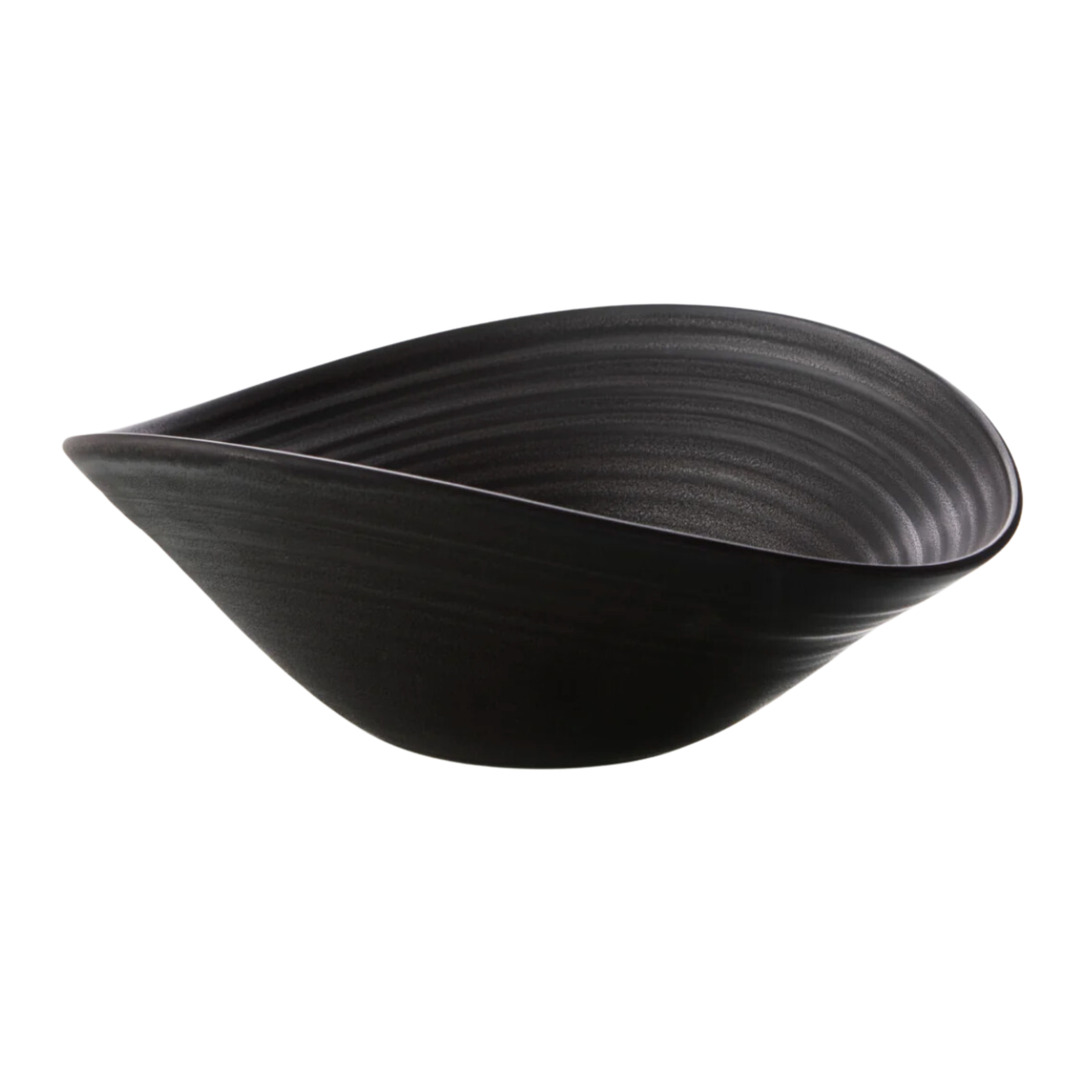 SIMON PEARCE Barre Slate Serving Bowl