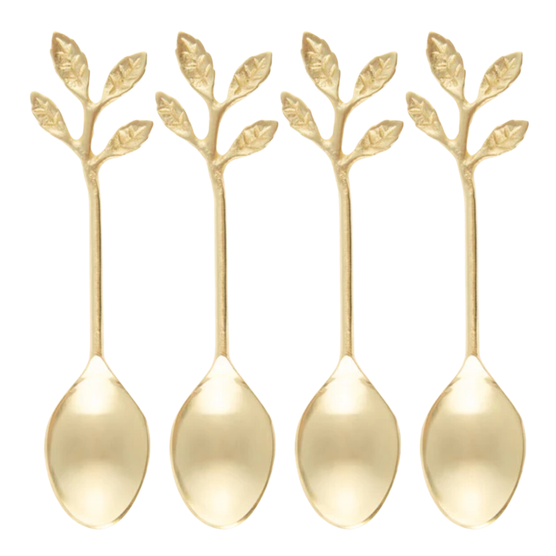 KARMA Set Of Four Appetizer Spoons