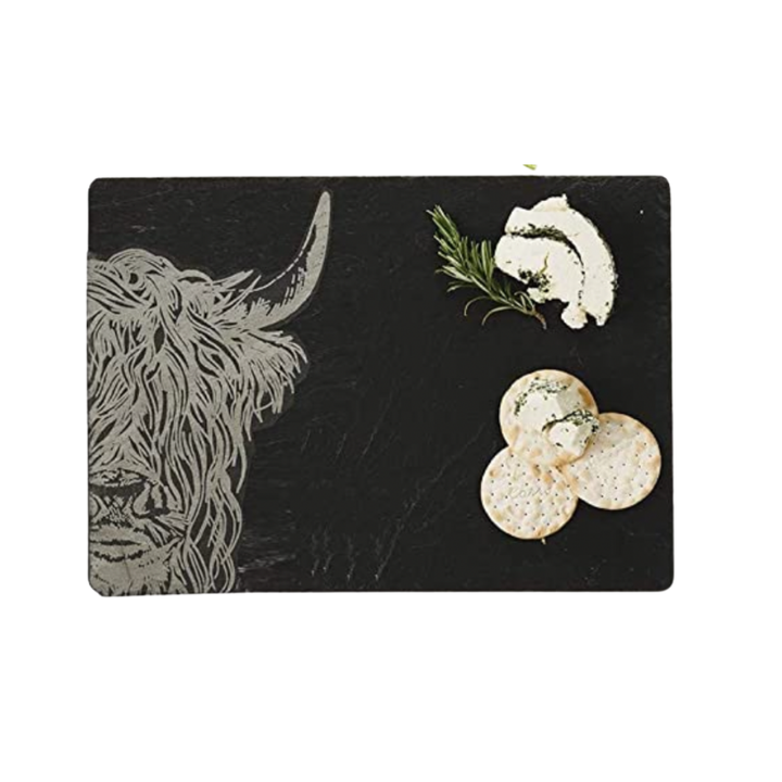 ETCHED COW CHEESEBOARD