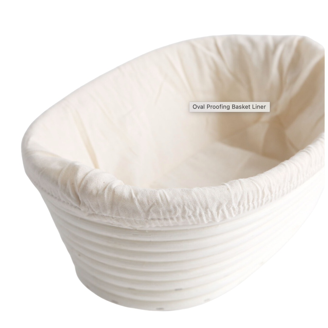 BREADTOPIA Oval Proofing Basket With Liner