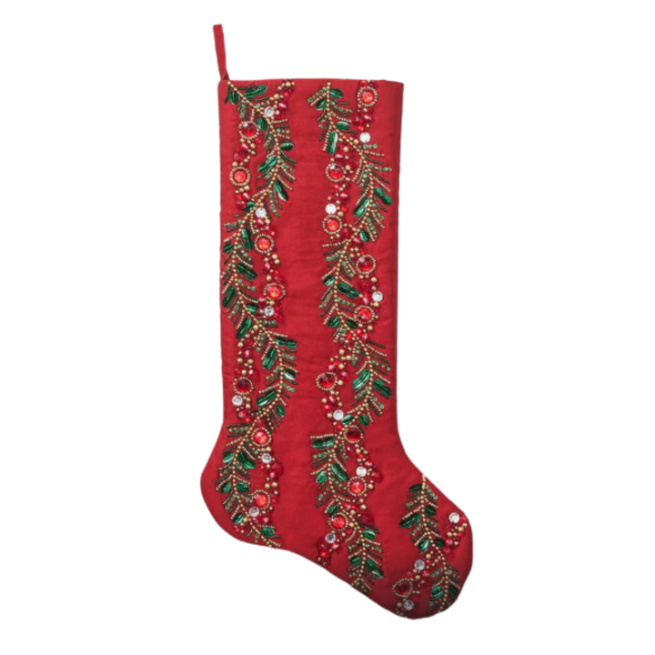 KIM SEYBERT Merry And Bright Christmas Stocking