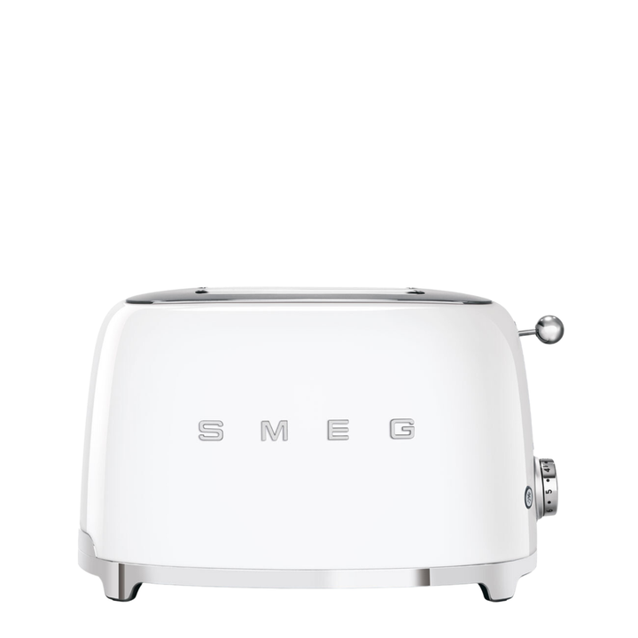 SMEG Retro Style White 4 Slice Toaster