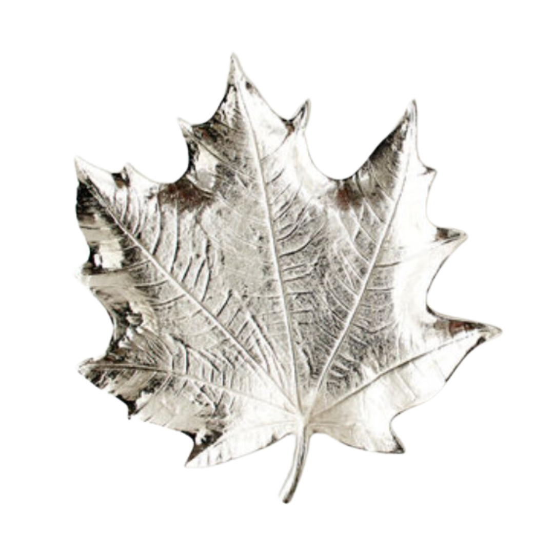 180 DEGREES Large Aluminum Maple Leaf Tray