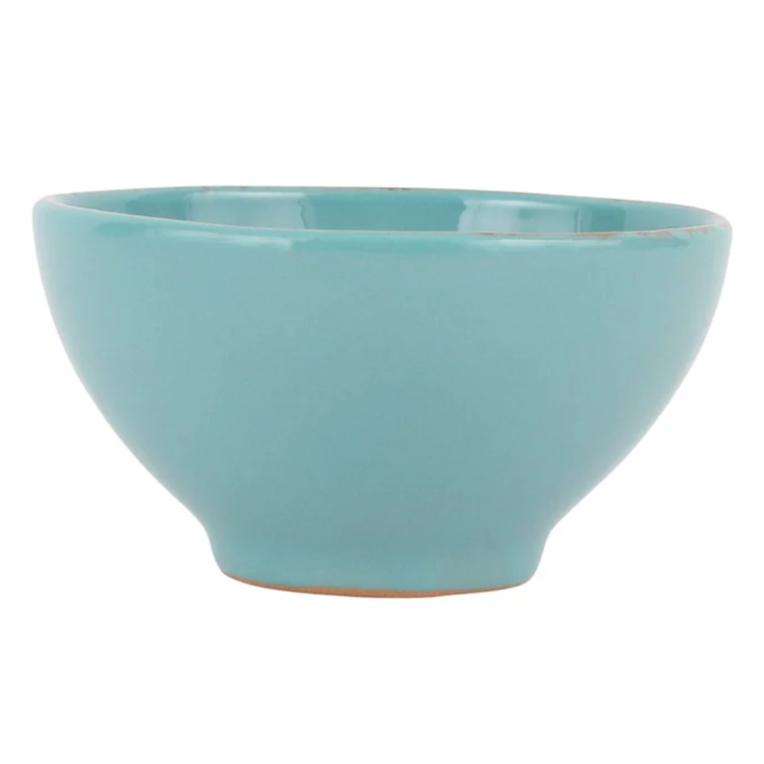 VIETRI Cucina Fresca Turquoise Cereal Bowl