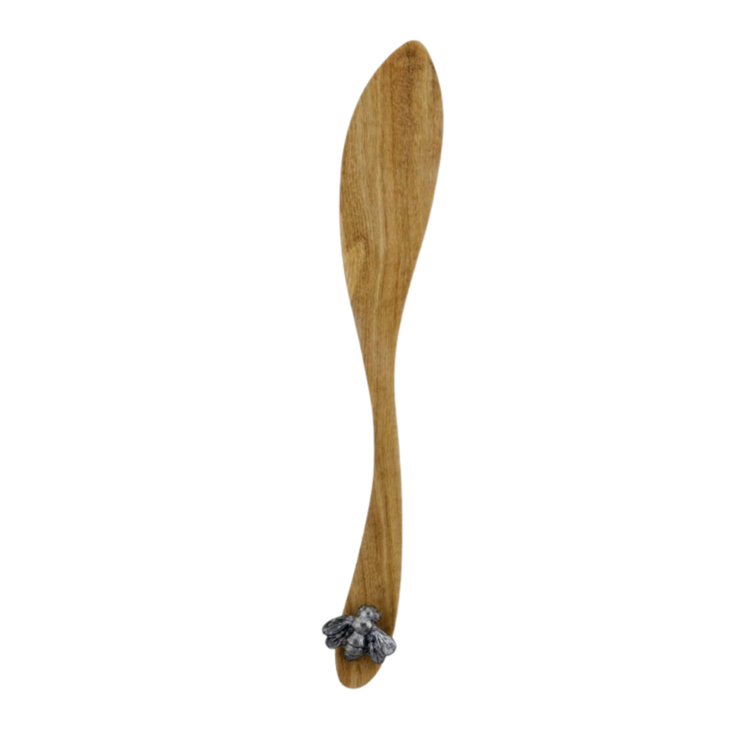 VAGABOND HOUSE Wooden Spreader With Pewter Bee