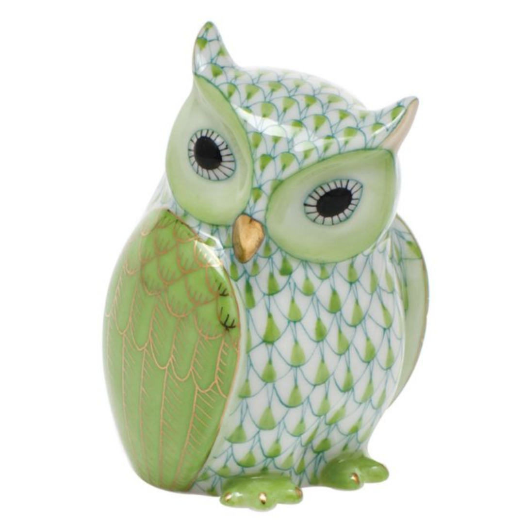 HEREND Mother Owl KEYLIME