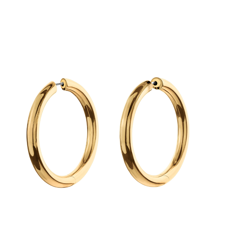 PAUL MORELLI 18K YELLOW GOLD ULTIMATE HOOP EARRINGS