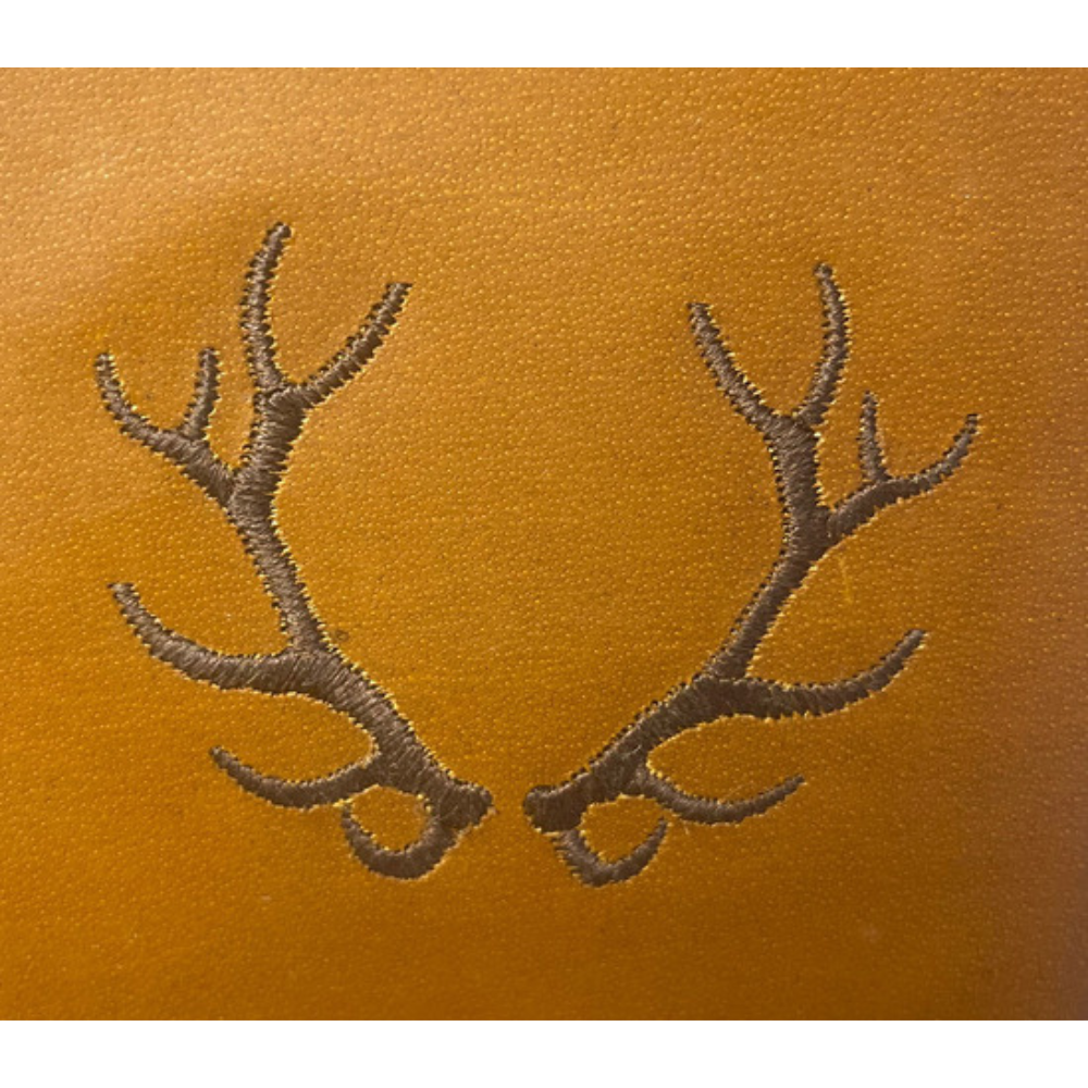 JSP TRADING LEATHER WINE BAG ANTLER