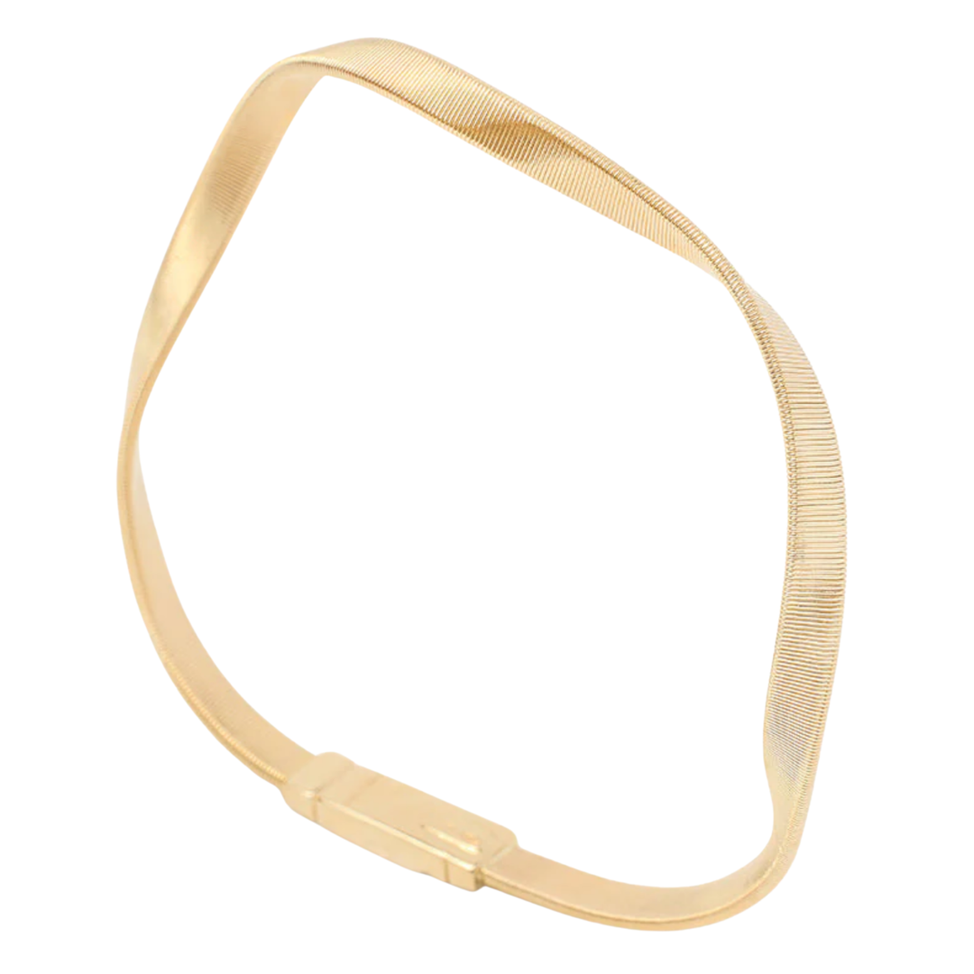 MARCO BICEGO Marrakech 18K Yellow Gold Twisted Supreme Bracelet Default Title