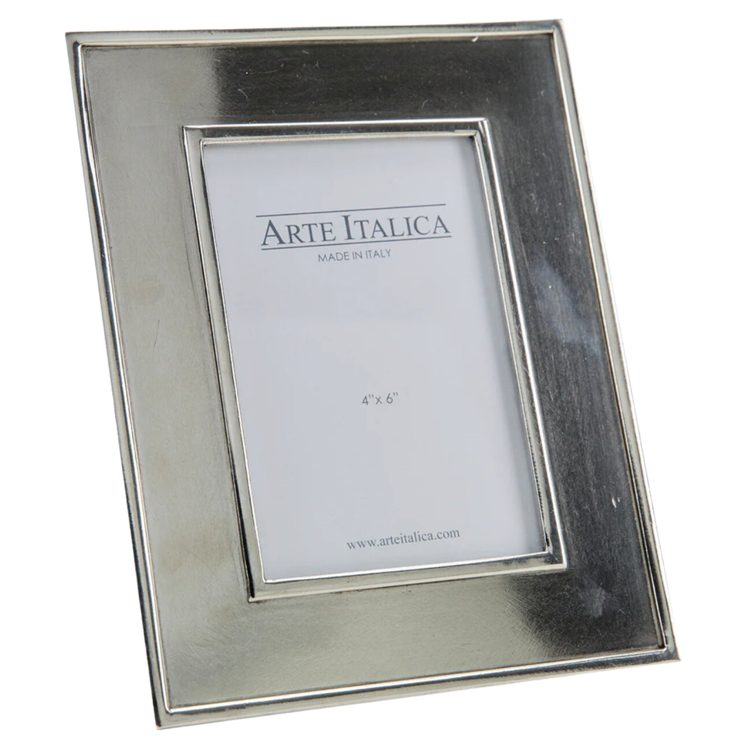 ARTE ITALICA Tuscan 4" X 6" Pewter Picture Frame