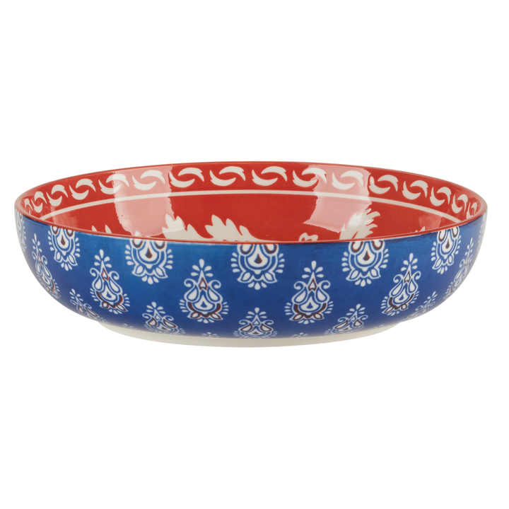 CERTIFIED INTERNATIONAL Panache Blue Soup Or Pasta Bowls