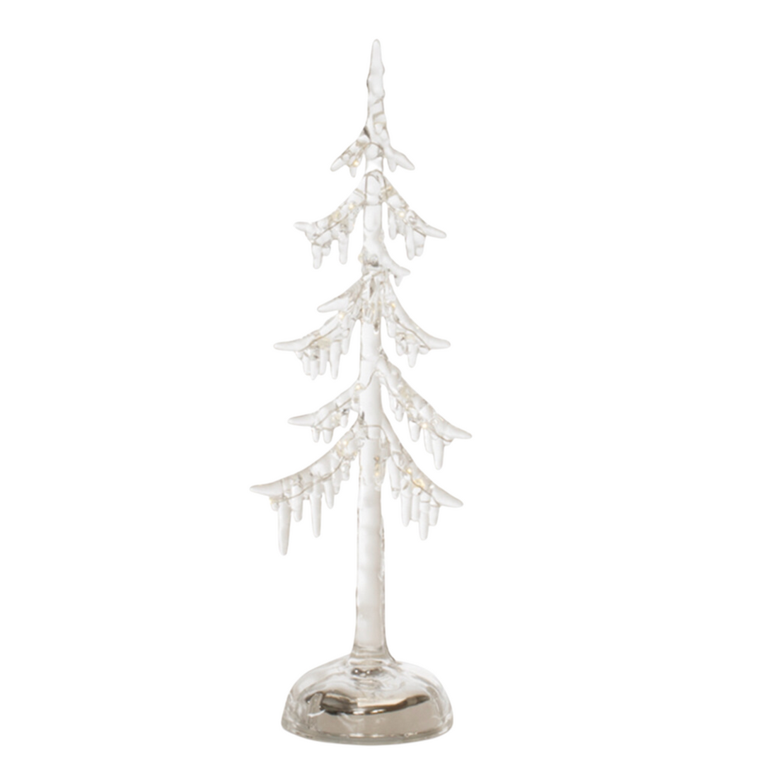 MELROSE Small White Led Tree