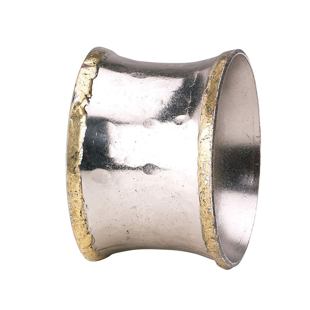 BODRUM Napkin Ring Concave Metallic