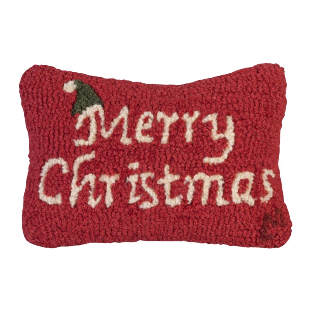 CHANDLER 4 CORNERS Merry Christmas Hook Pillow