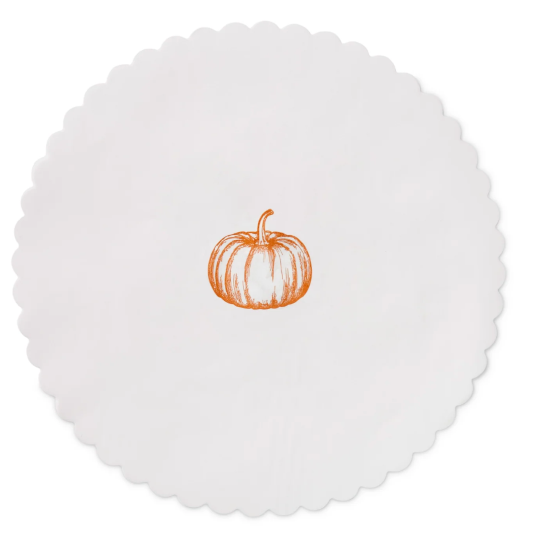 PLATE & PATTERN Pumpkin Spice Plate Liners