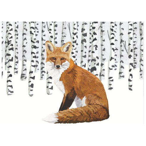 PAPERPRODUCTS Wilderness Fox Cocktail Napkins