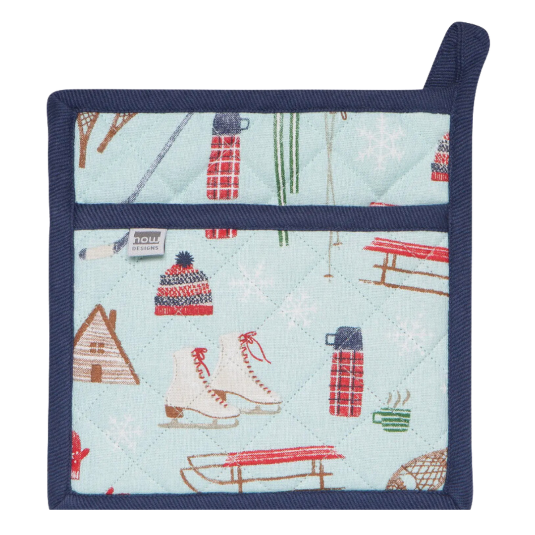 NOW DESIGNS Alpine Adventure Spruce Pot Holder