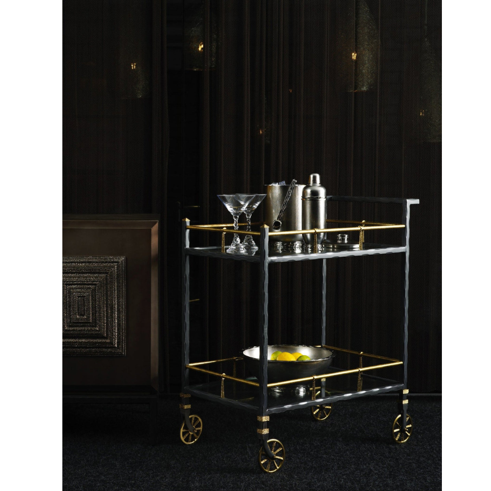 MICHAEL ARAM FORGED BAR CART (AVAILABLE ONLINE)