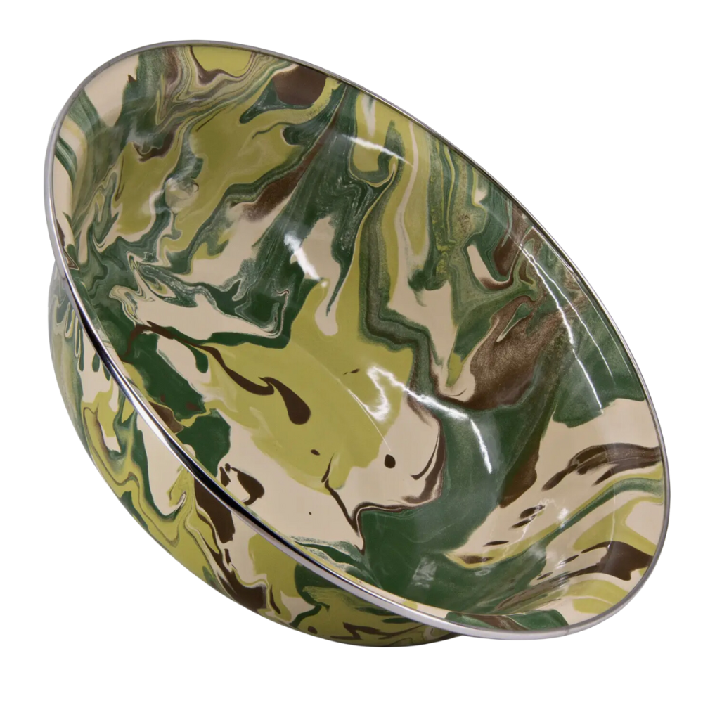 GOLDEN RABBIT Camouflage Serving Bowl