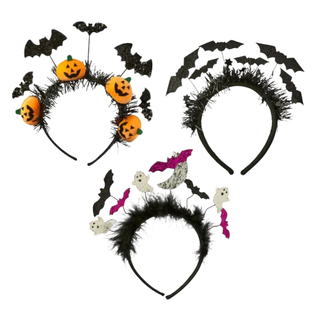 180 DEGREES Individually Sold Halloween Flying Bat Headband