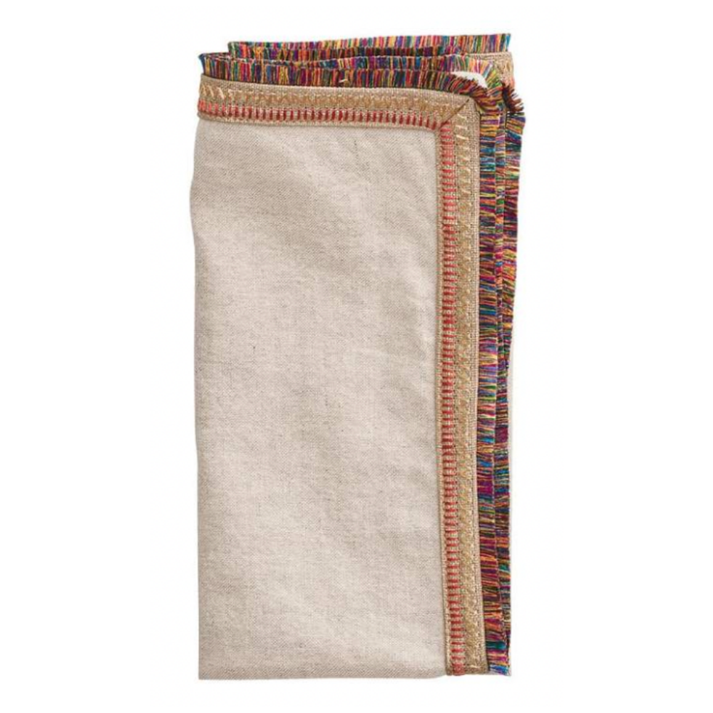 KIM SEYBERT Multi Color And Natural Spectrum Napkin