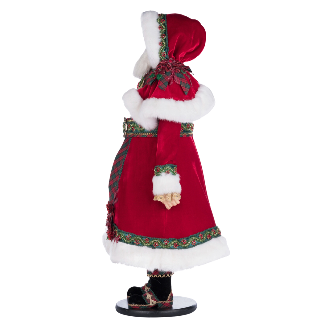 KATHERINE'S Christopher Magic Santa Doll Decor