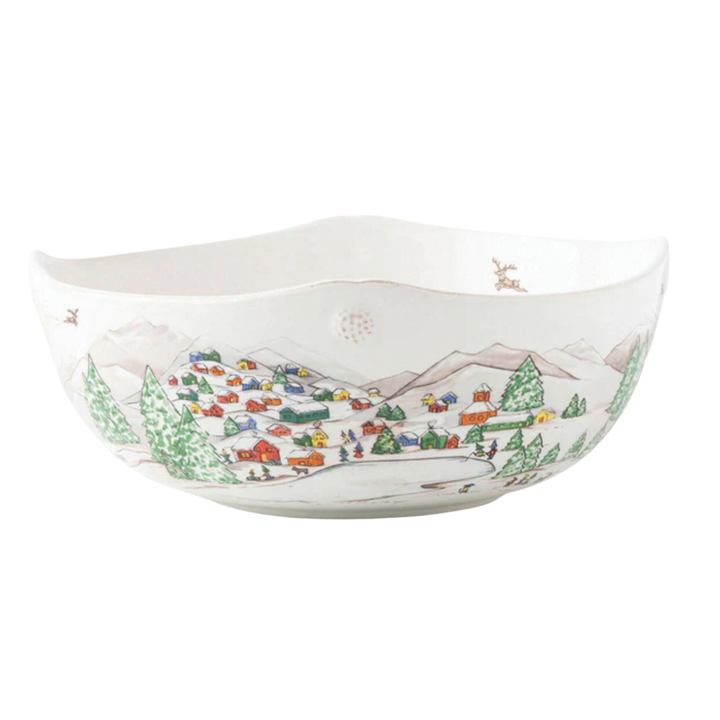 JULISKA Berry And Thread North Pole Serving Bowl